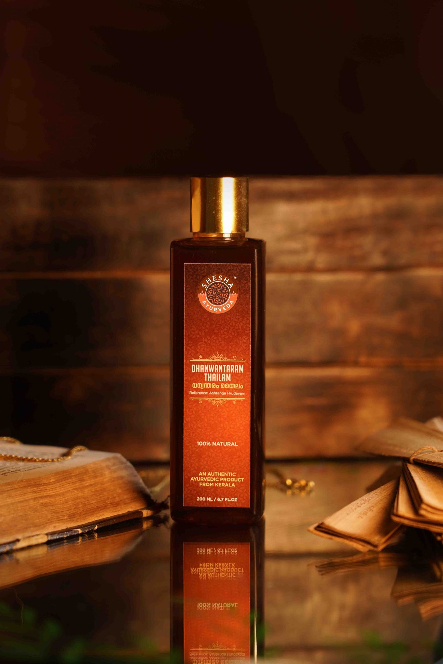Dhanwantaram Thailam Pre/Post-Natal Massage Oil, Relieve Muscle Cramps, Numbness, Pain & Swelling