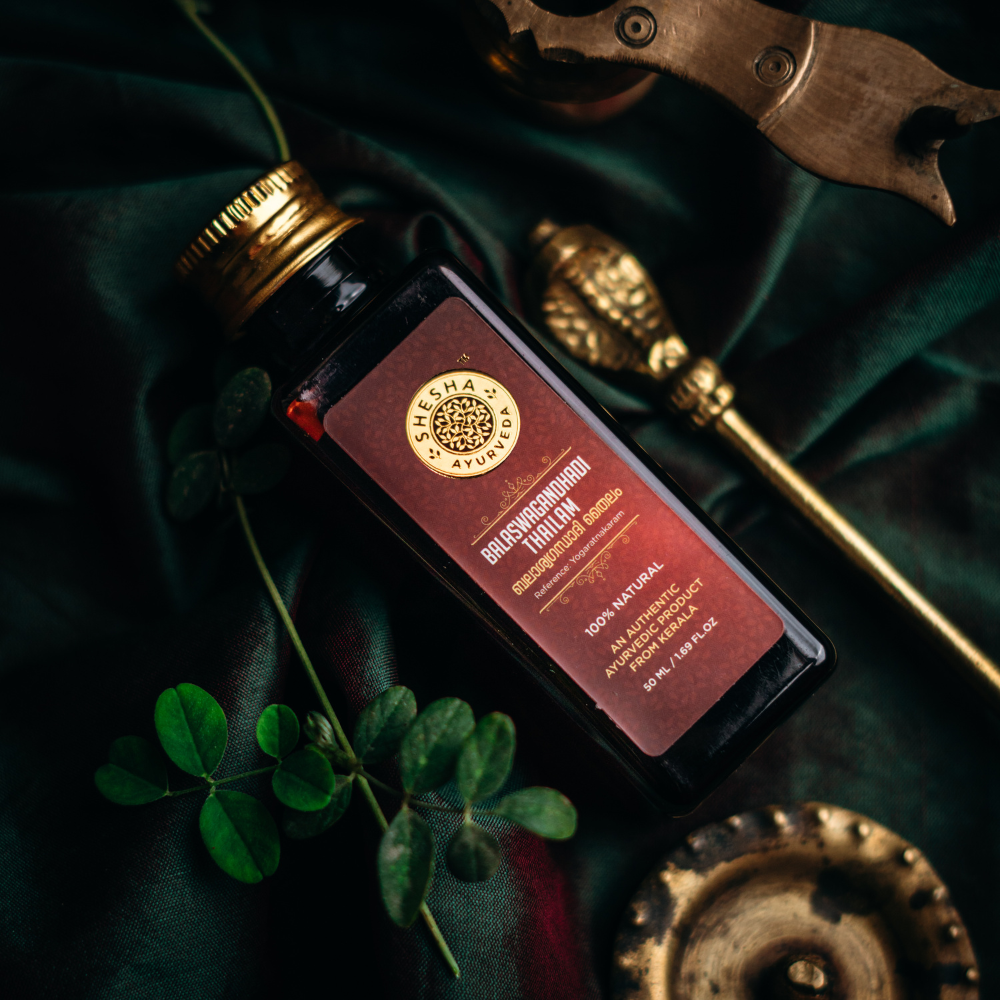 Balaswagandhadi Muscle Tone Massage Oil
