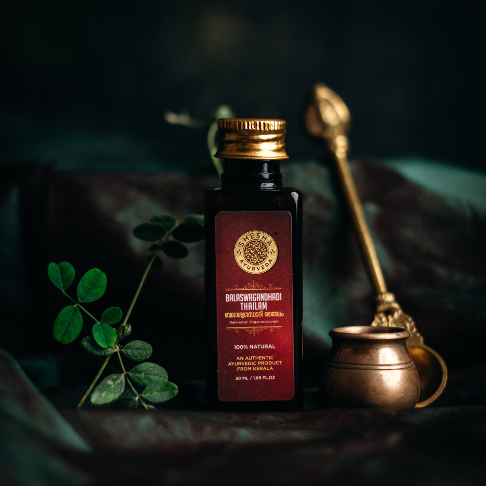 Balaswagandhadi Muscle Tone Massage Oil