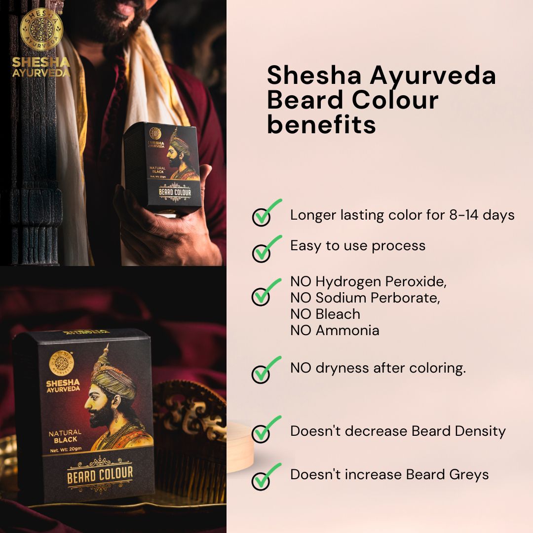Beard Colour – Natural Black 20G