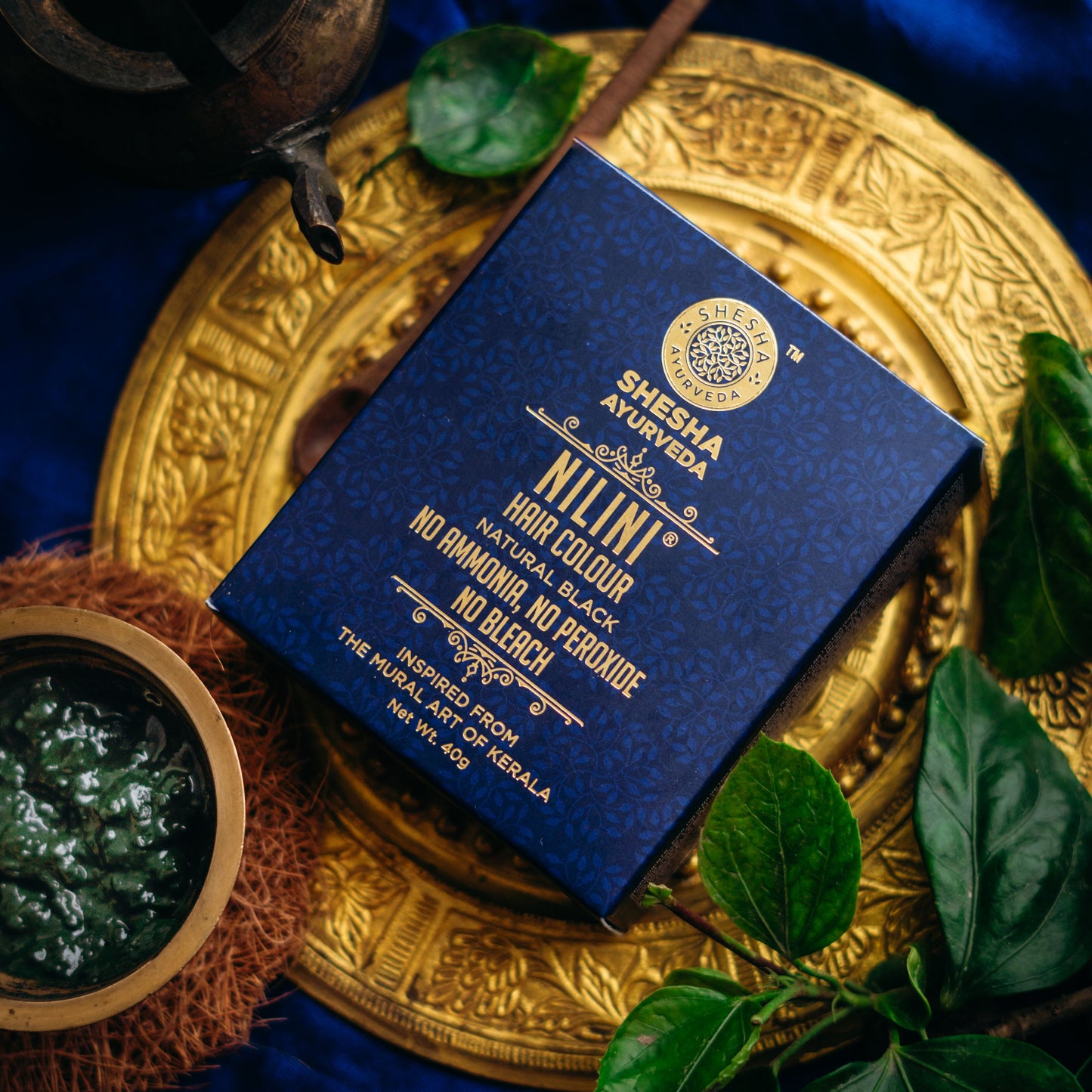 Nilini Ayurvedic Hair Color Kit – Natural Black