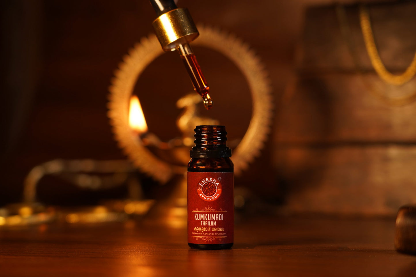 Kumkumadi Thailam Skin Brightening, Tan Removal & Anti-Ageing Night Face Oil