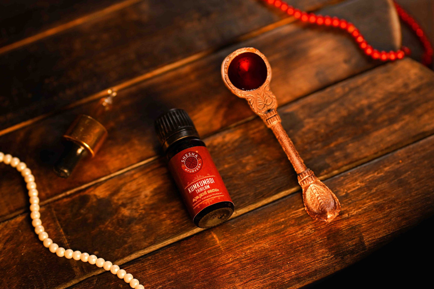 Kumkumadi Thailam Skin Brightening, Tan Removal & Anti-Ageing Night Face Oil