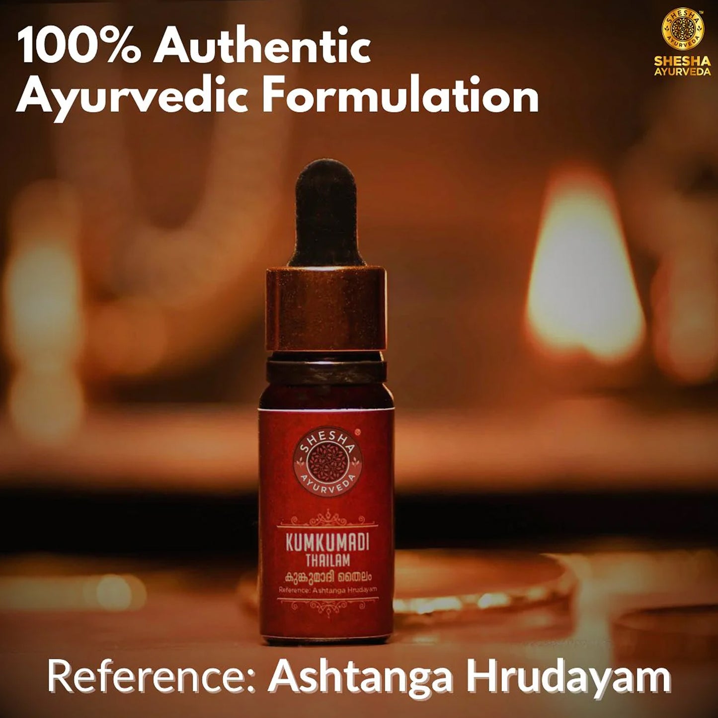 Kumkumadi Thailam Skin Brightening, Tan Removal & Anti-Ageing Night Face Oil