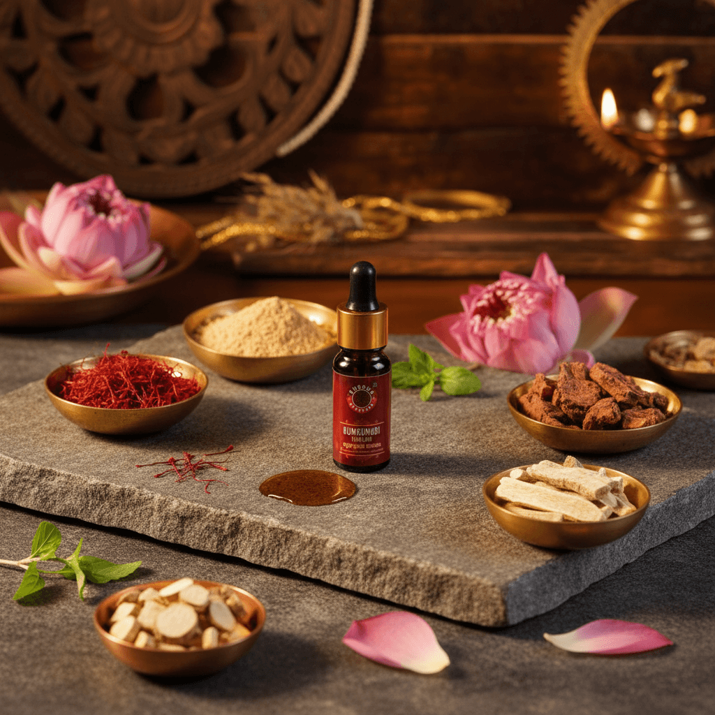 Kumkumadi Thailam Skin Brightening, Tan Removal & Anti-Ageing Night Face Oil