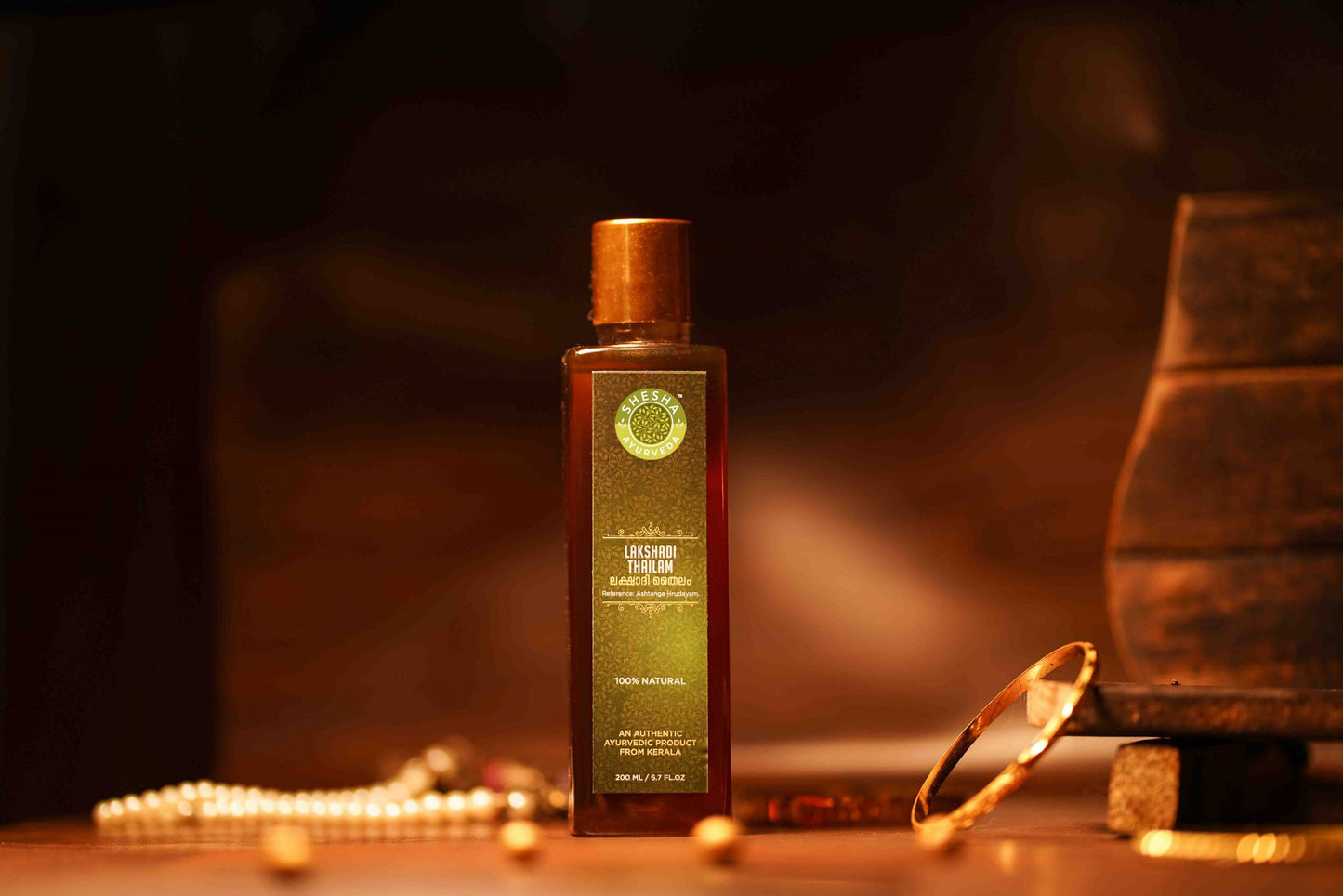 Lakshadi Ayurvedic Baby Massage Oil | Nourishes Skin and Strengthens Bones & Muscles