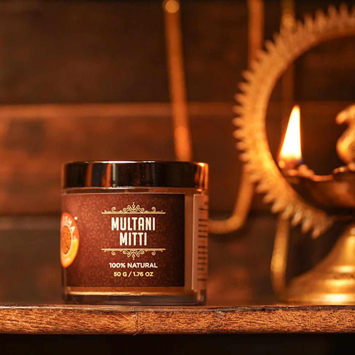 Multani Mitti Facial Ubtan - Natural Clay Face Pack for Oil Control, Tan Removal & Glowing Skin