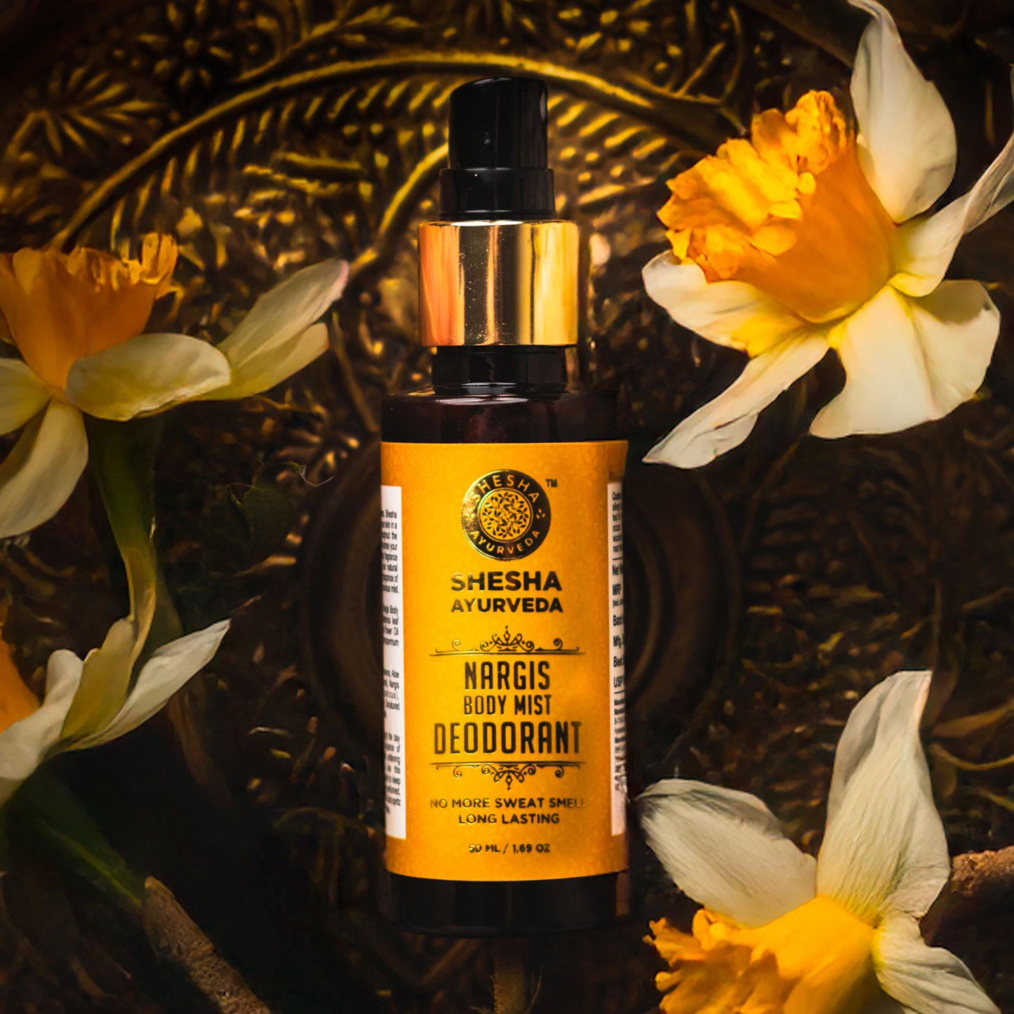 Nargis Deodorant Body Mist | Long-Lasting Fragrance,  Refreshing, All-Day Freshness, Delicate Floral Scent