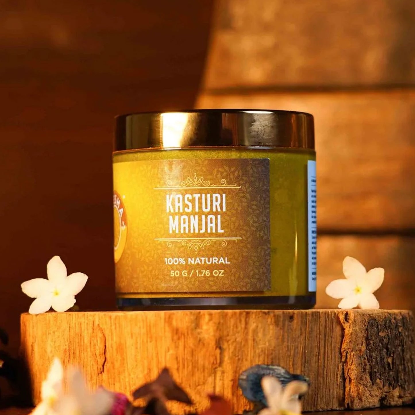 Yellow Kasturi Manjal Face Pack