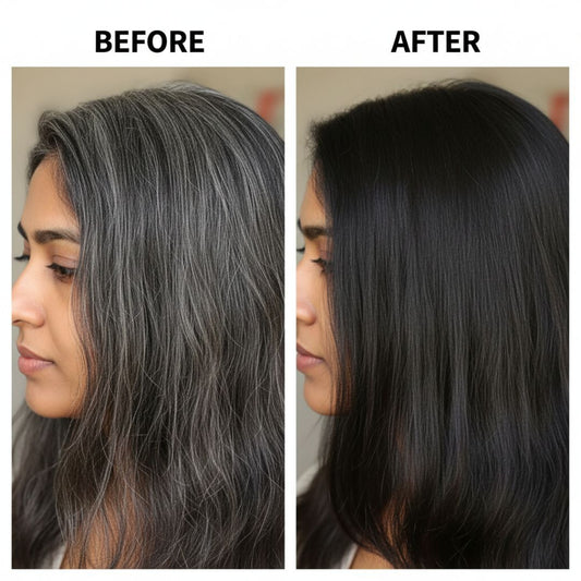 Explore Nilini Natural Hair Colour Options with Nilini Ayurvedic Hair Color Kit