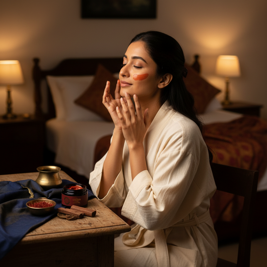 How to achieve natural glow with skin brightening Red Sandalwood cream