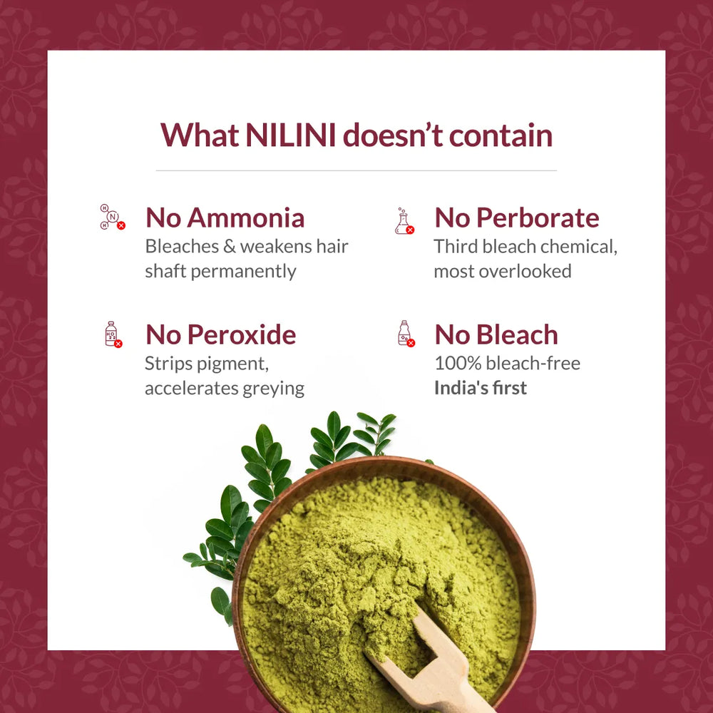 Nilini Ayurvedic Hair Color – Burgundy 40G