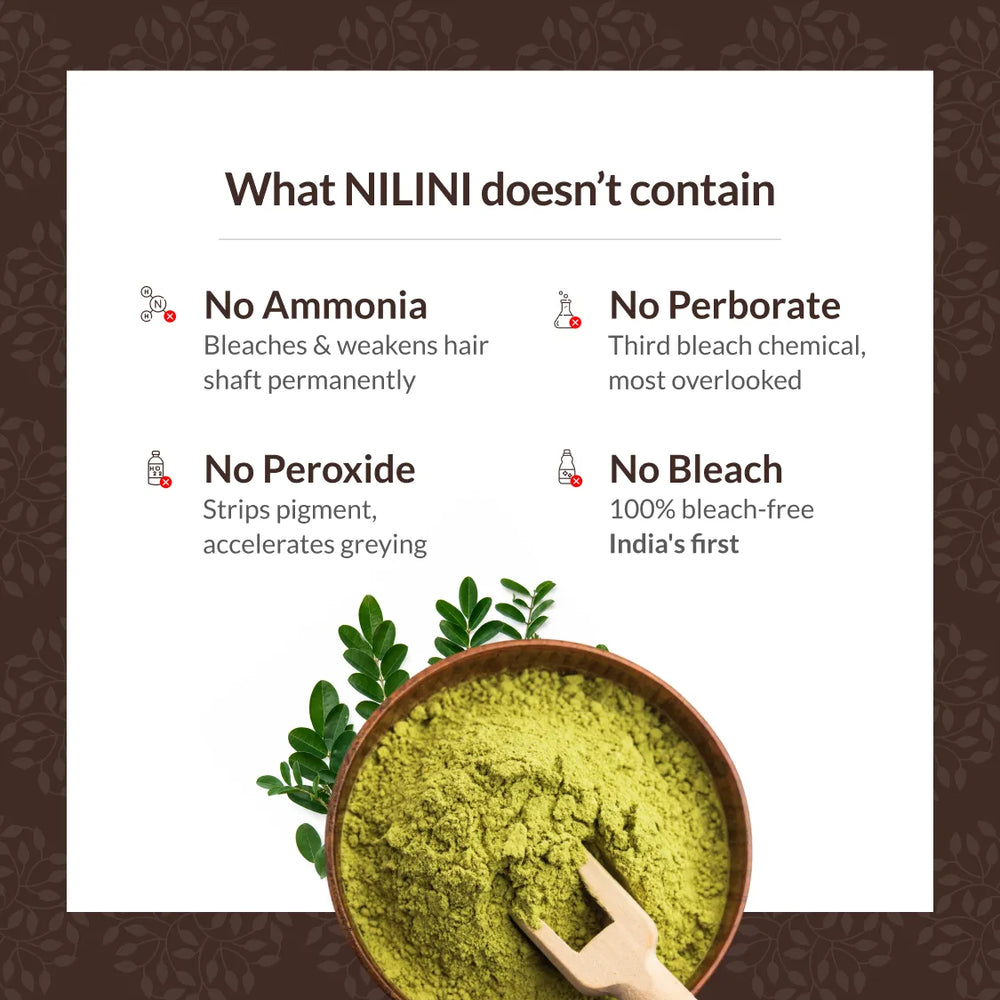 Nilini Ayurvedic Hair Color – Dark Brown 40G