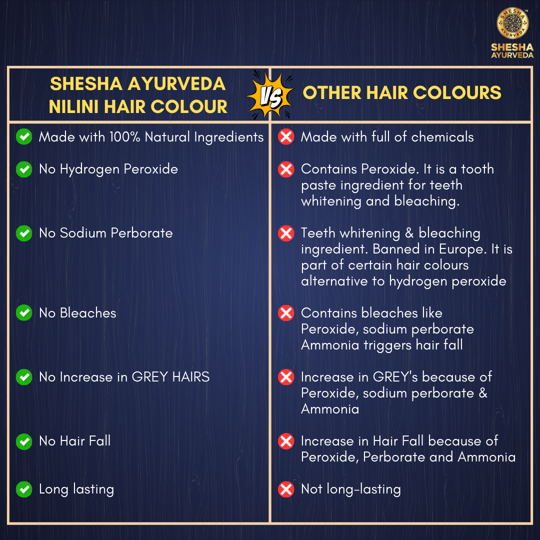 Nilini Ayurvedic Hair Color Kit – Natural Black