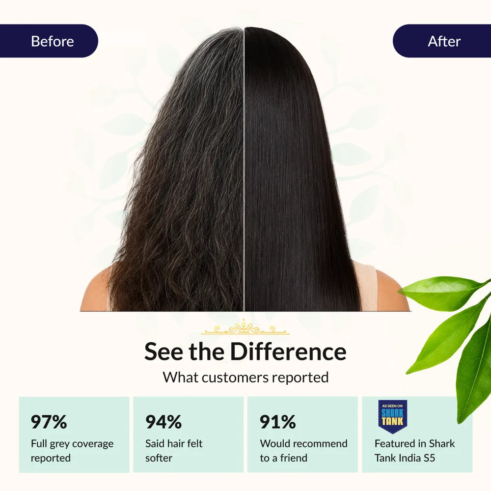 Nilini Ayurvedic Hair Color – Natural Black 40G