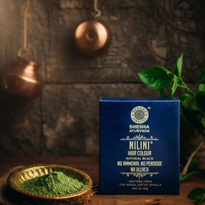 Nilini Ayurvedic Hair Color – Natural Black 40G