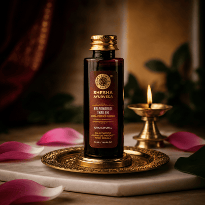 Nalpamaradi Thailam - Skin Brightening & Tan Removal Oil for Face & Body | Natural Radiance Booster
