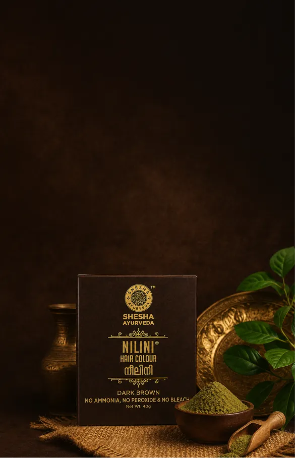Nilini hair colour box with herbal ingredients