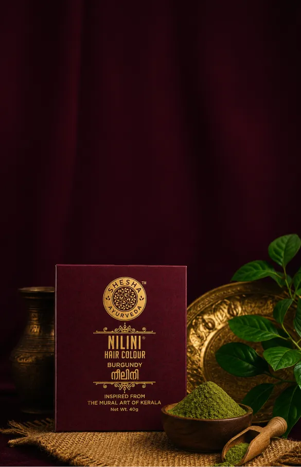 Nilini hair colour box with herbal ingredients