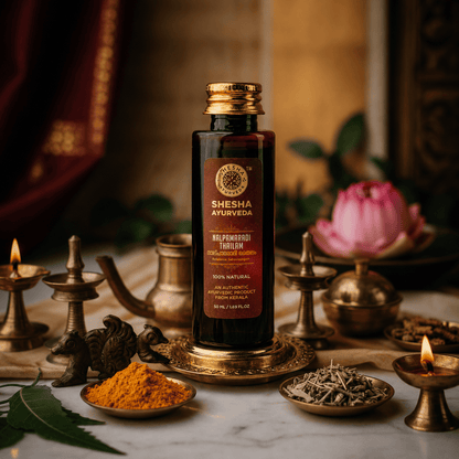 Nalpamaradi Thailam - Skin Brightening & Tan Removal Oil for Face & Body | Natural Radiance Booster