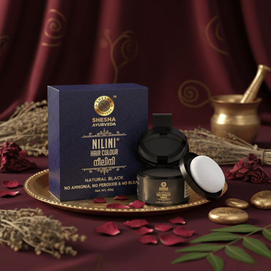 Nilini Natural Black Hair Color & Root Fix Combo Pack