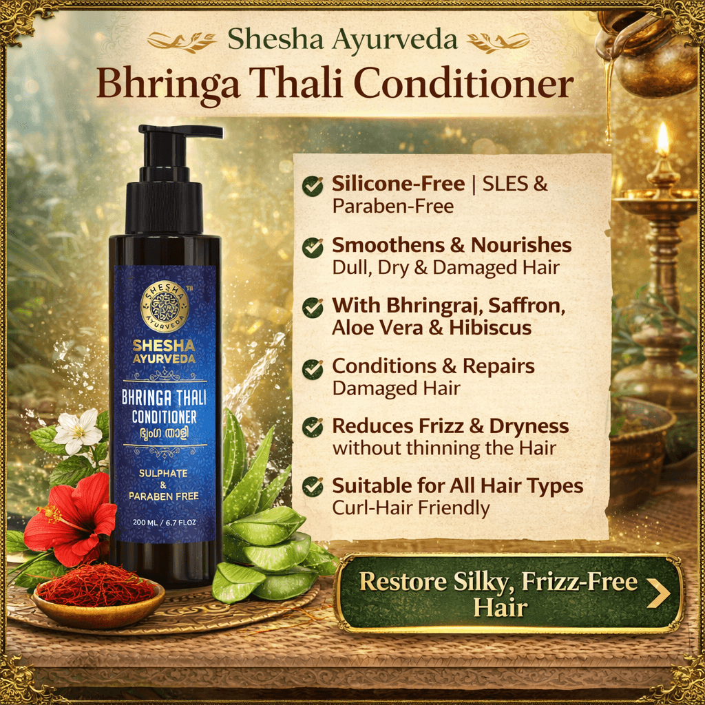 Bhringa Thali Hair Conditioner (Sulphate and Paraben Free) 200 ML