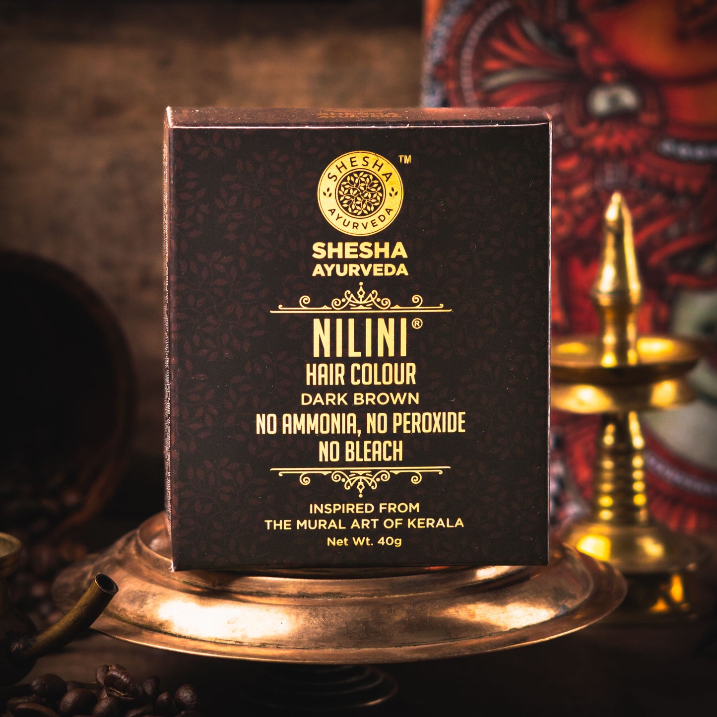 Nilini Ayurvedic Hair Color – Dark Brown 40G