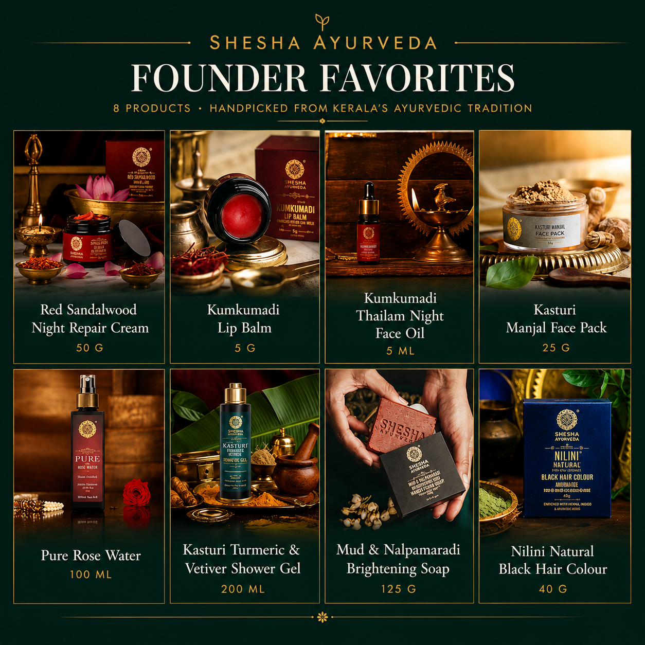 Founder’s Favorites | 8-Piece Ayurvedic Beauty Ritual
