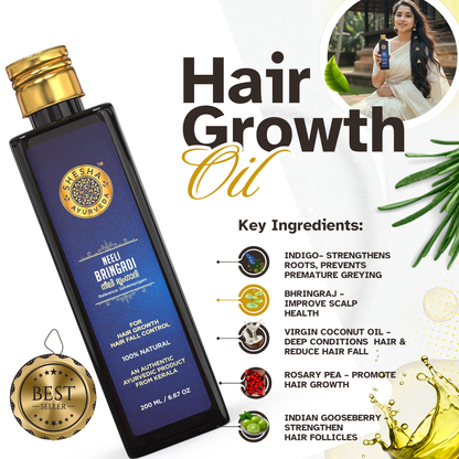 Neeli Bringadi Hair Growth & Hairfall Control Oil