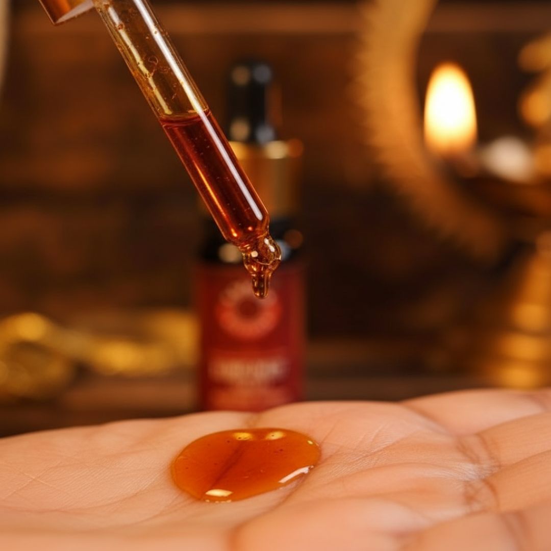 Kumkumadi Thailam Skin Brightening, Tan Removal & Anti-Ageing Night Face Oil