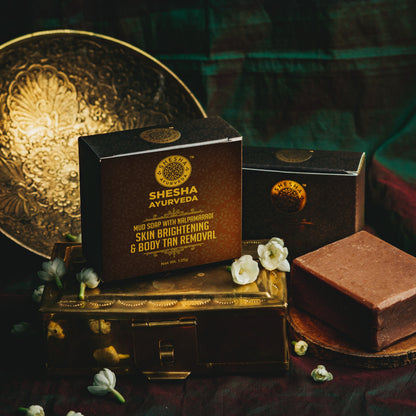 Mud with Nalpamaradi Skin Brightening Soap 125G for oily skin