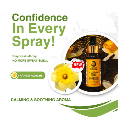 Nargis Deodorant Body Mist | Long-Lasting Fragrance,  Refreshing, All-Day Freshness, Delicate Floral Scent