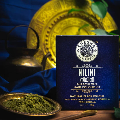 Nilini Ayurvedic Hair Color Kit – Natural Black