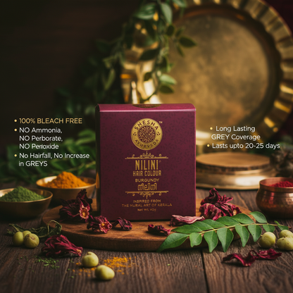 Nilini Ayurvedic Hair Color – Burgundy 40G