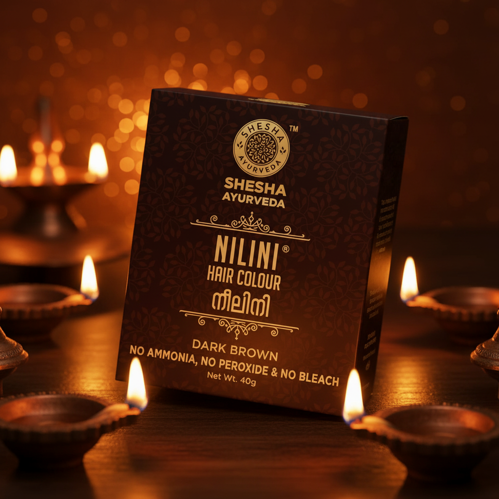 Nilini Ayurvedic Hair Color – Dark Brown 40G