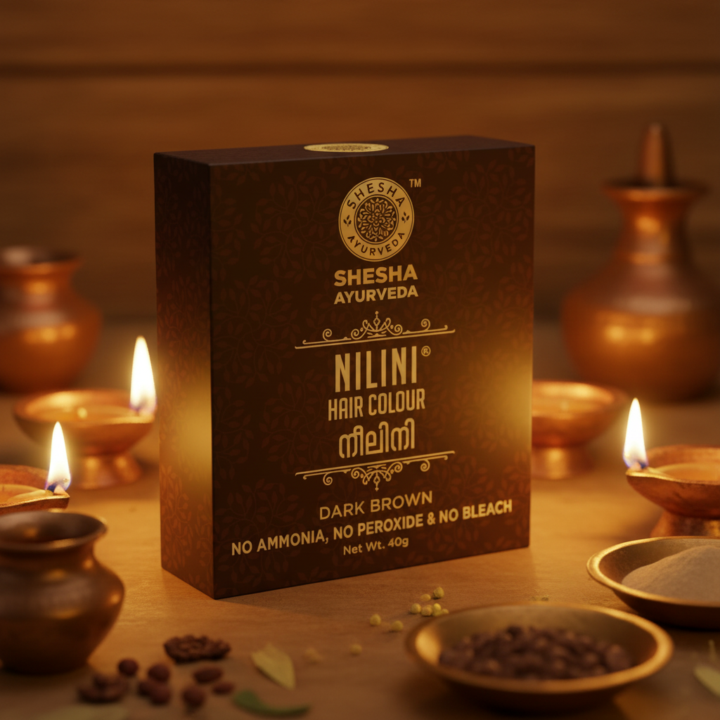 Nilini Ayurvedic Hair Color – Dark Brown 40G
