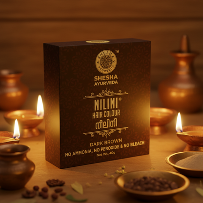Nilini Ayurvedic Hair Color – Dark Brown 40G