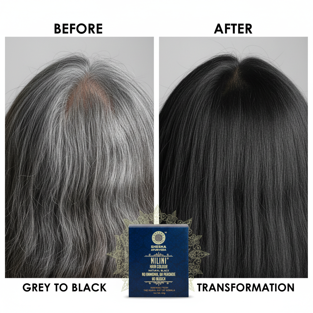 Nilini Ayurvedic Hair Color – Natural Black 40G