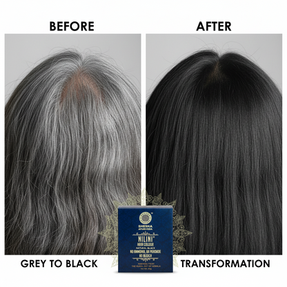 Nilini Ayurvedic Hair Color – Natural Black 40G