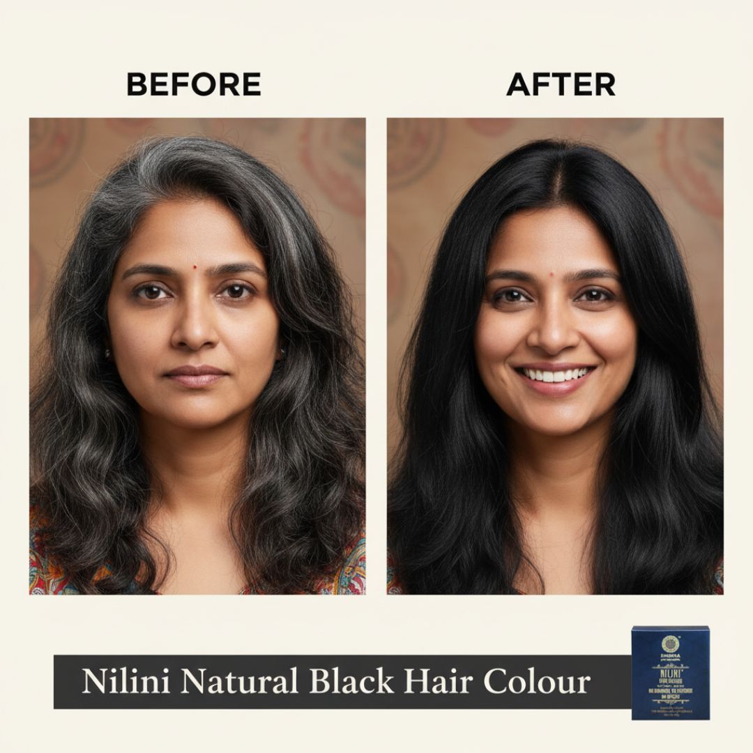 Nilini Ayurvedic Hair Color – Natural Black 40G