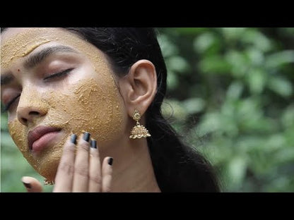 Kasturi Manjal (Musk Turmeric Powder) Skin Brightening & Tan Removal Face Pack for All Skin Types