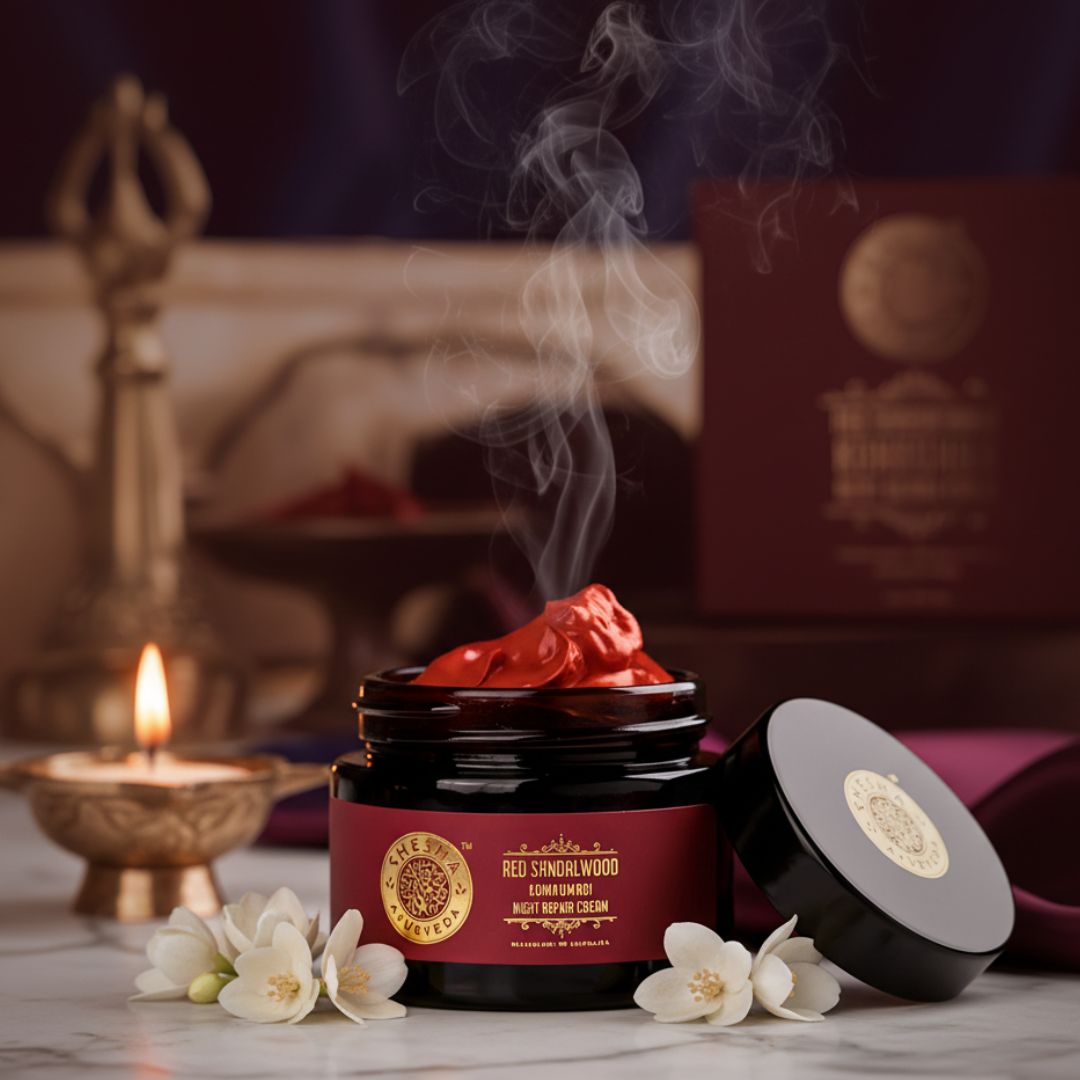 Red Sandalwood Skin Brightening & Night Repair Cream 50G