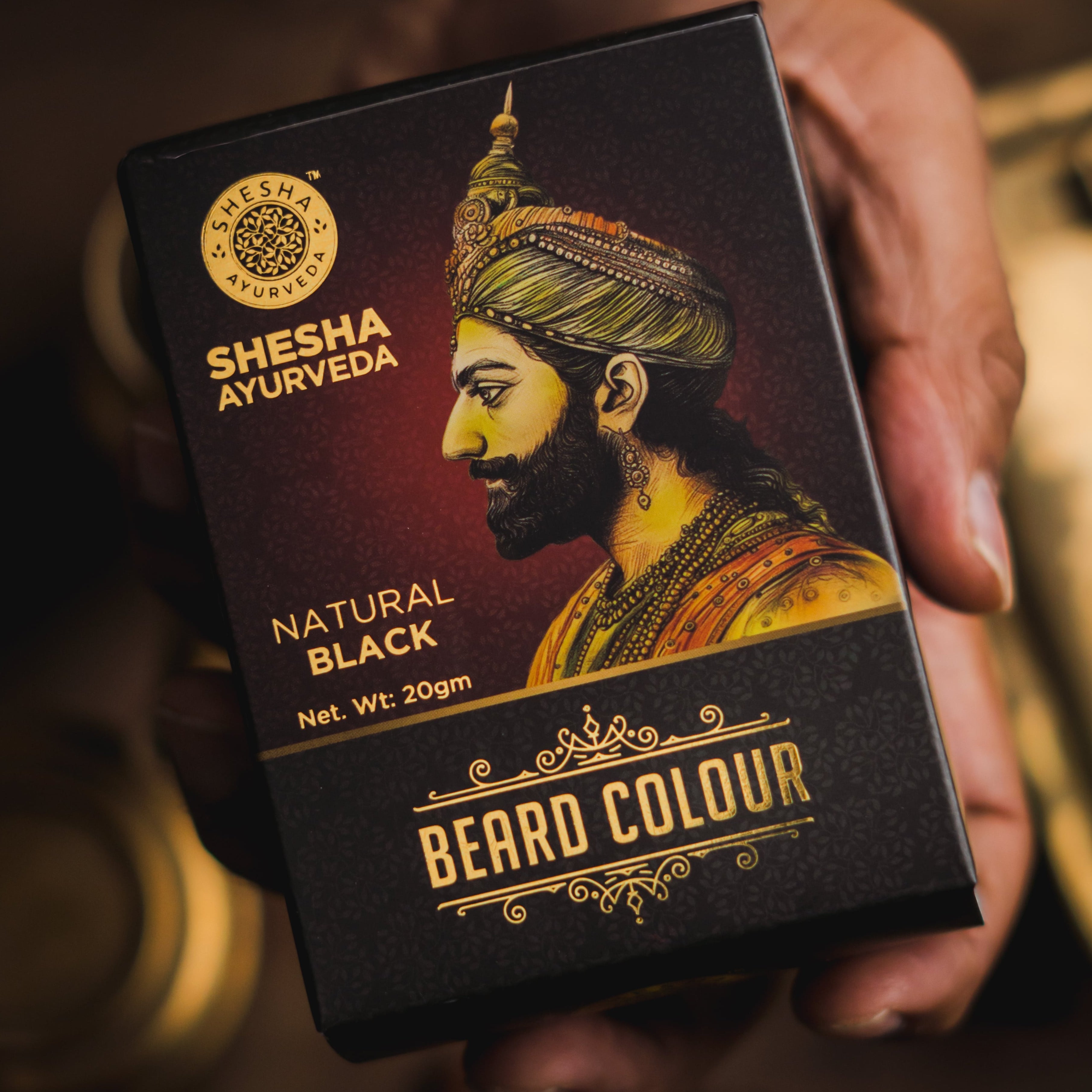 Beard Colour – Natural Black