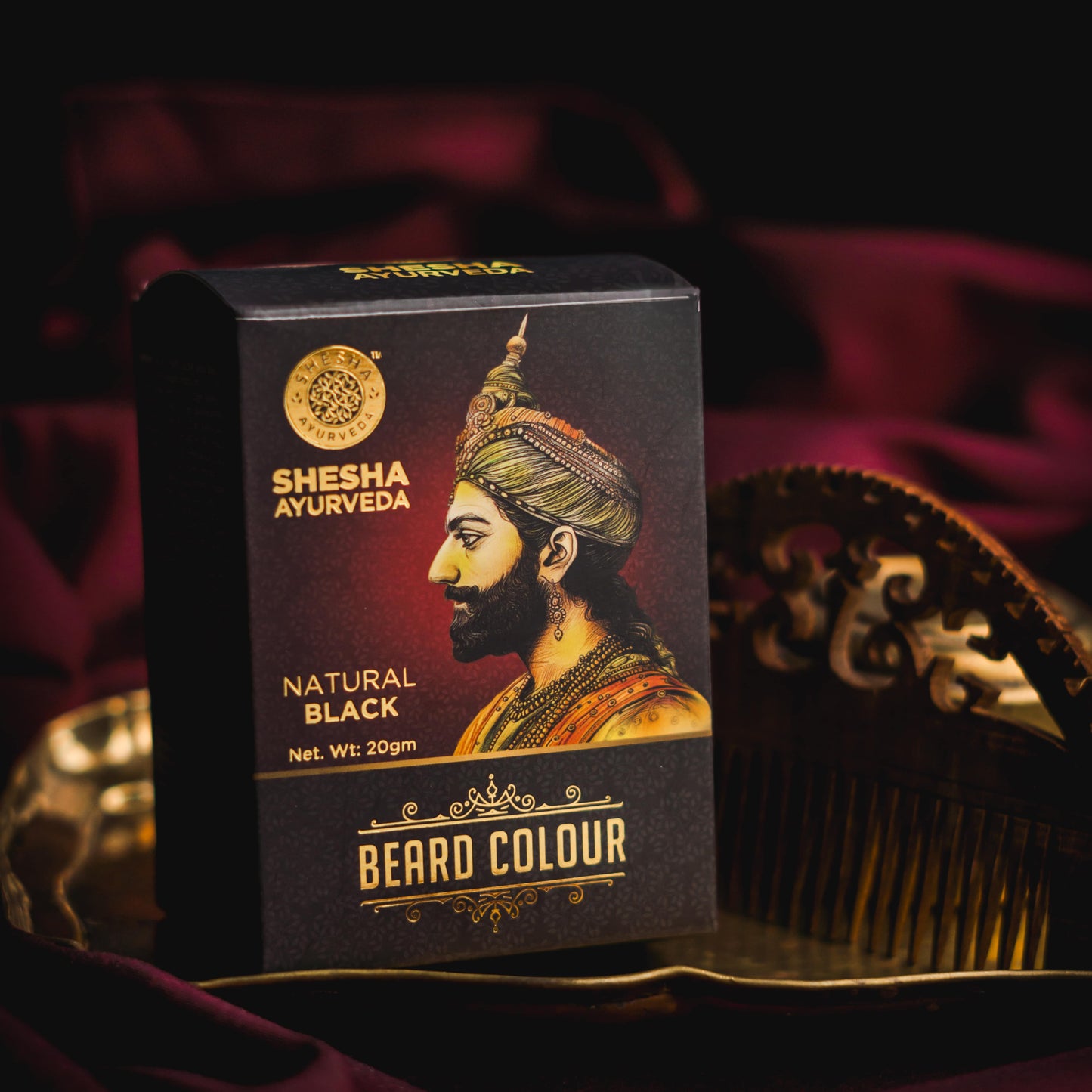 Beard Colour – Natural Black