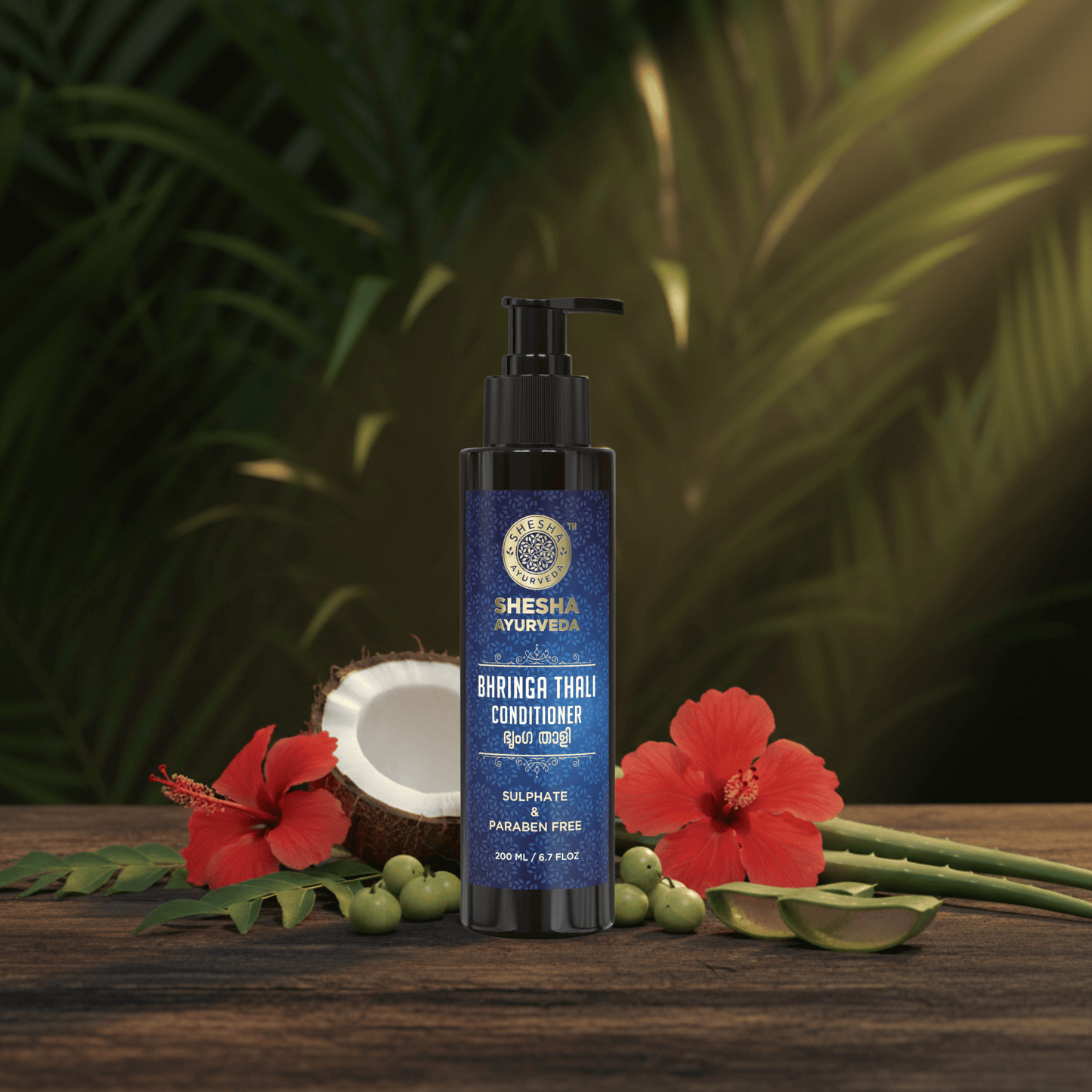 Bhringa Thali Hair Conditioner (Sulphate and Paraben Free) 200 ML