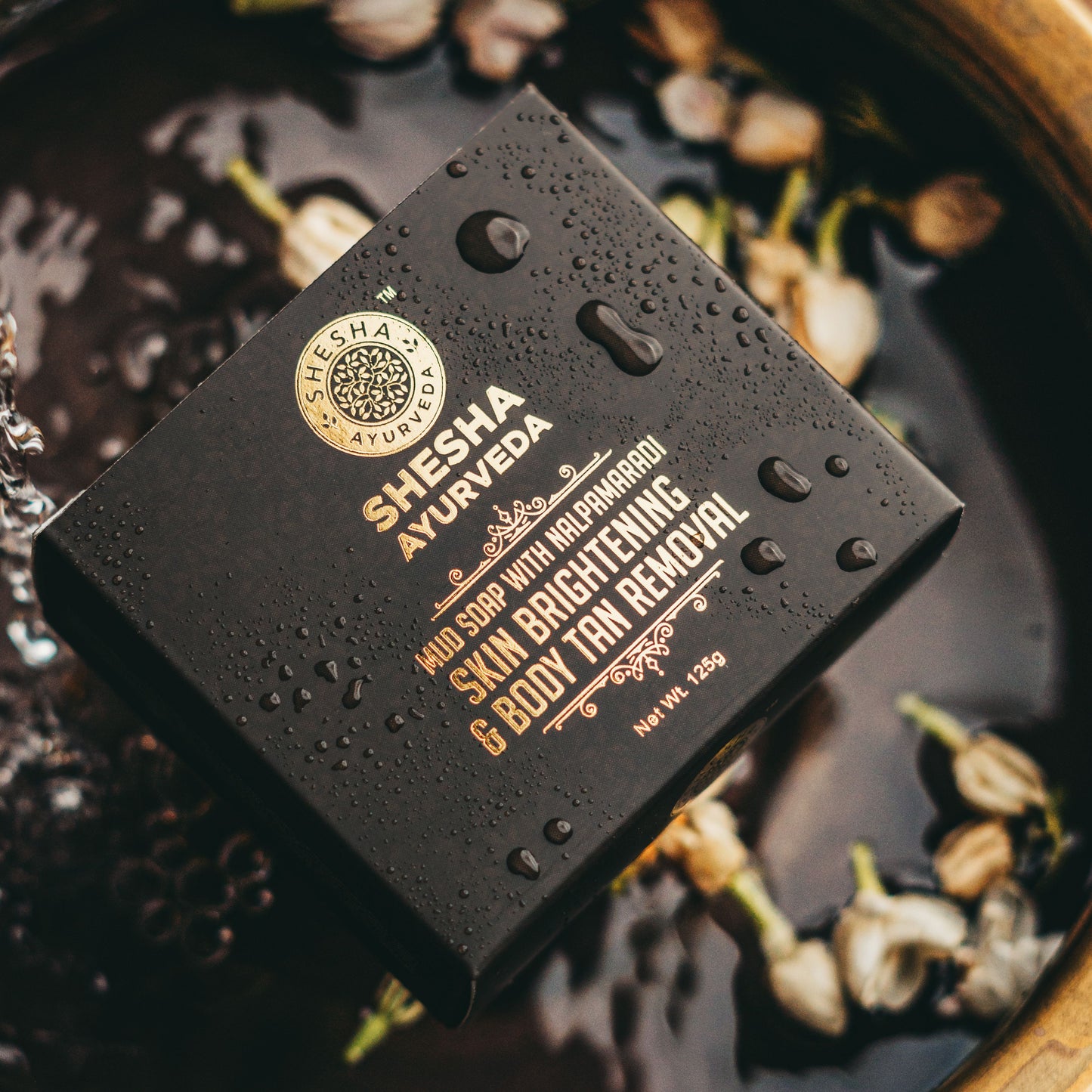 Mud with Nalpamaradi Skin Brightening Soap 125G for oily skin
