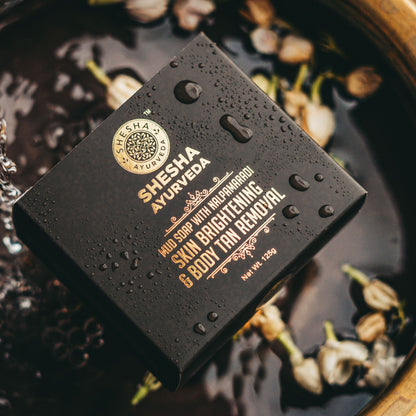 Mud with Nalpamaradi Skin Brightening Soap 125G for oily skin