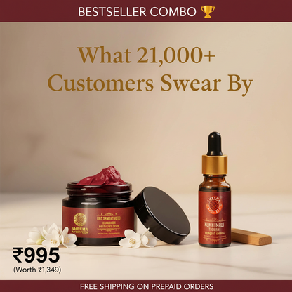 Night Ritual Duo - Red Sandalwood Cream 50g + Kumkumadi Thailam 5ml