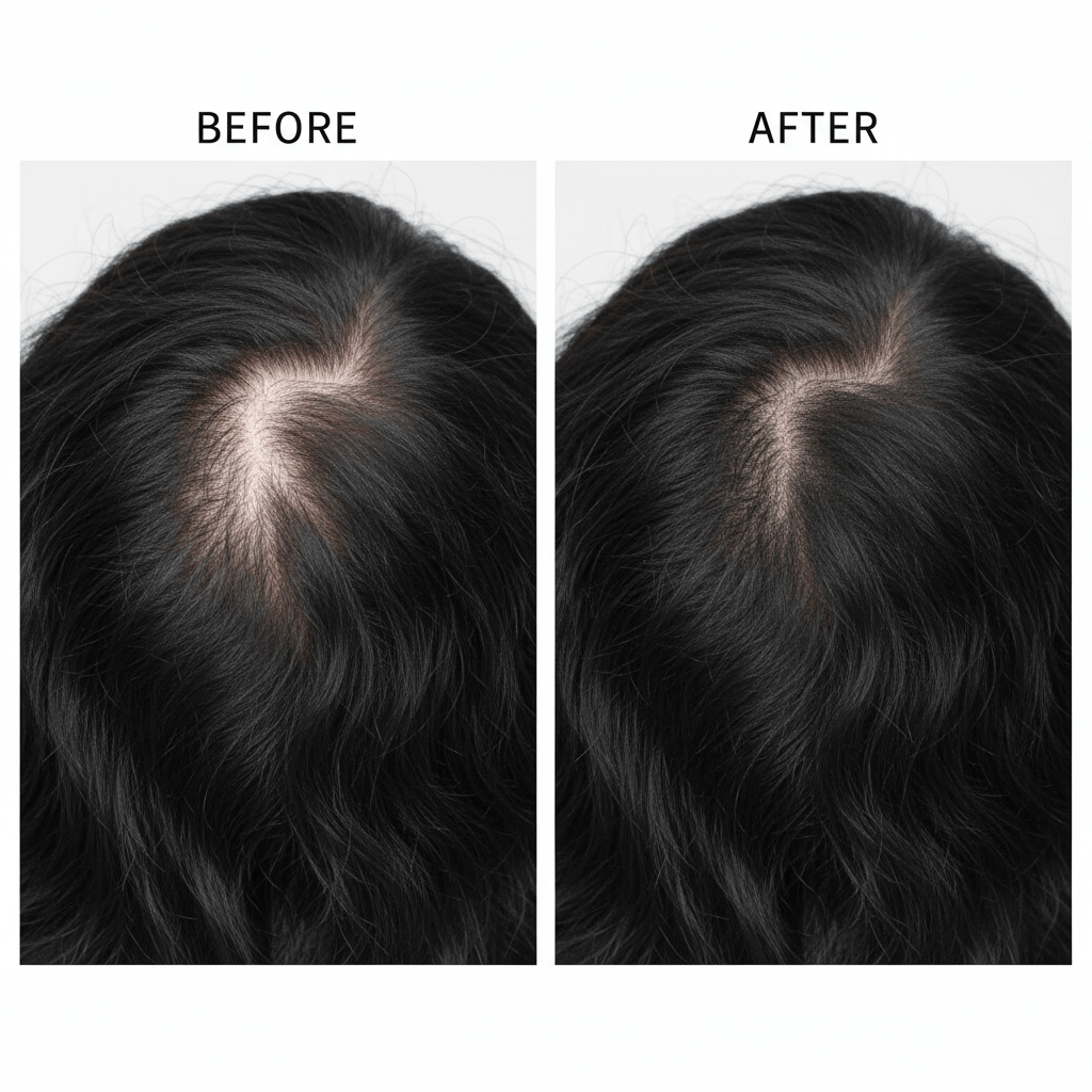 Root Touch Up Hair Powder – Natural Black | Instantly Covers Greys & Bald Spots | Matte Finish | Long-Lasting | 4 g